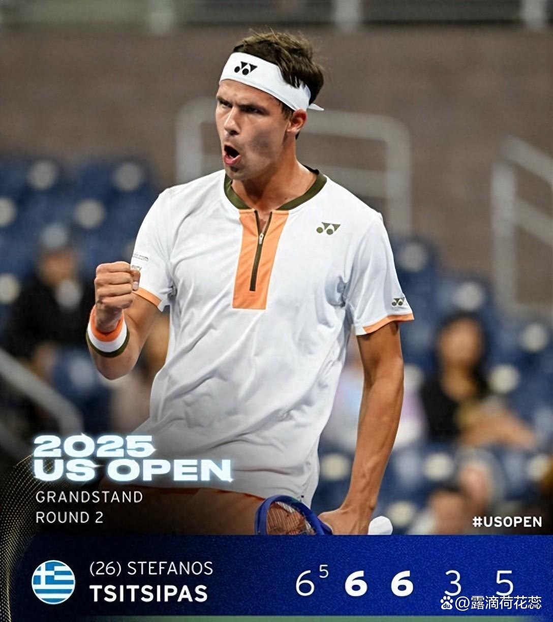 年终总决赛逆转美网，西西帕斯刷新纪录