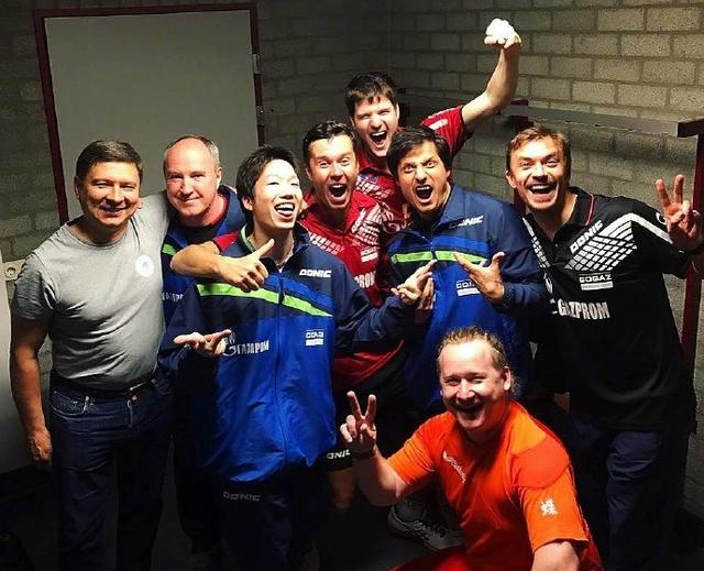 韩国队完胜波兰队，张继科带队取胜