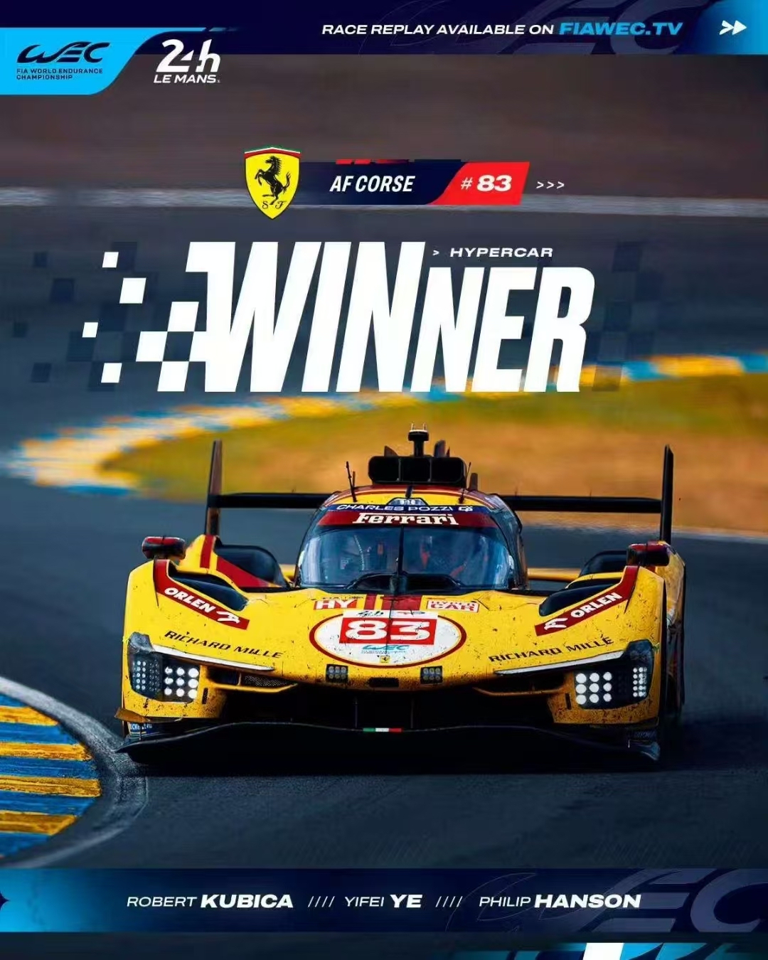 法拉利完胜雷诺车队，皮亚斯特里关键制胜