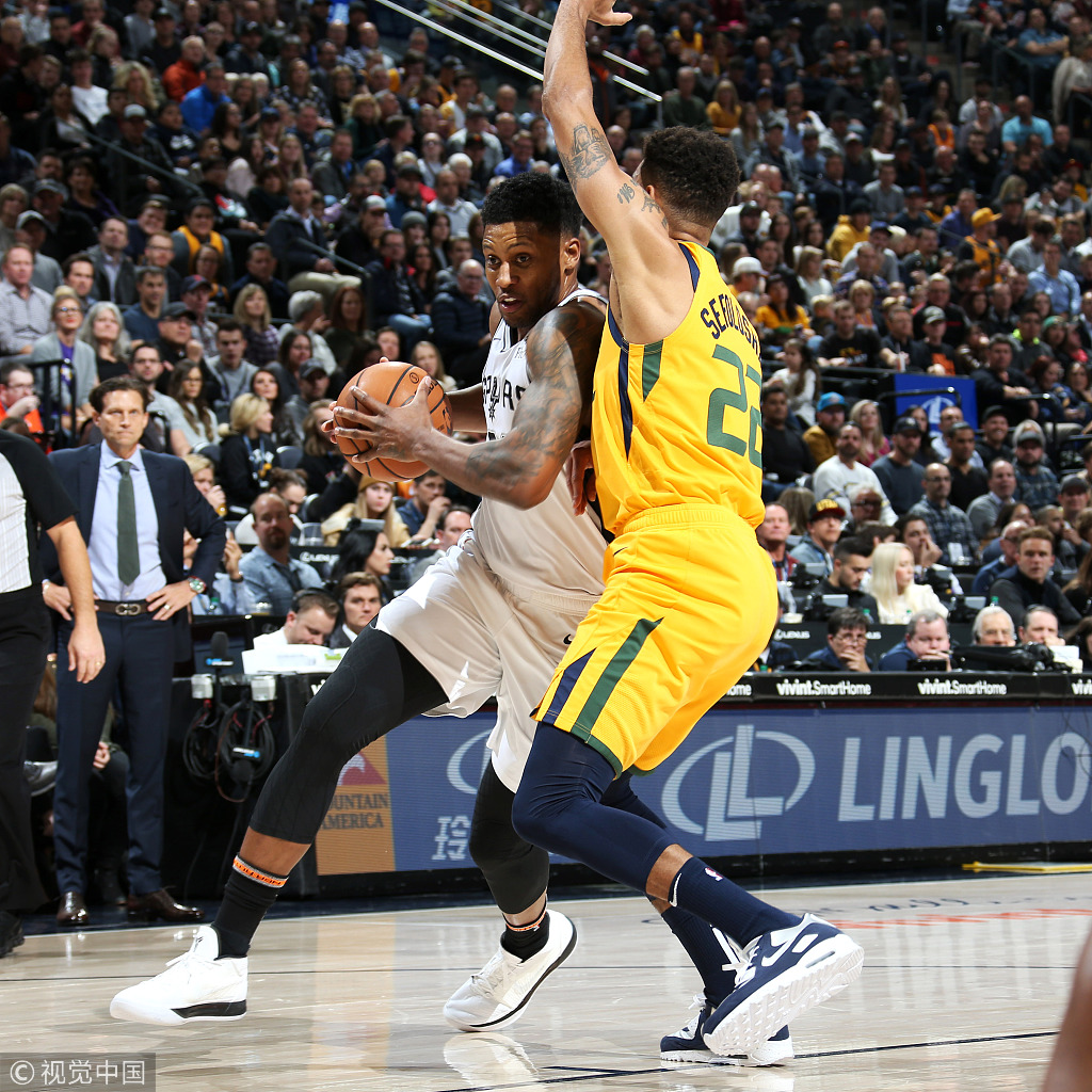 马刺翻盘广东队，戈贝尔高光表现